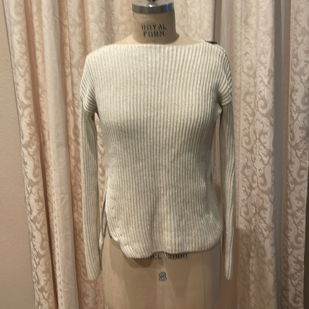 retail $889🌻Weekend Max Mara  Cable-Knit Sweater size S